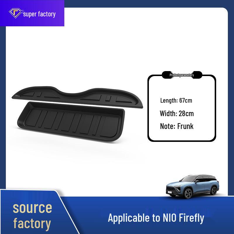 Экологичные, без запаха коврики в багажник из ТПЭ для автомобиля 2025 NIO Firefly, Аксессуары