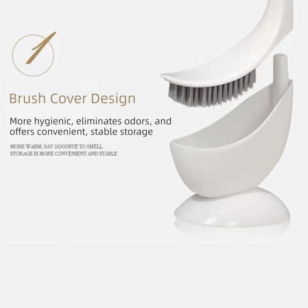 Plastic Bathroom Cleaning Brush Cute Swan Shape Toilet Bowl Cleaner Bathroom Accessories