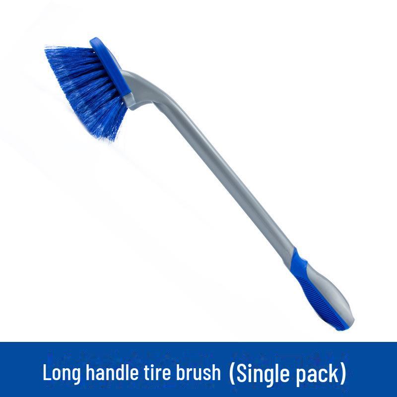 Синий набор для мытья шин и колесных дисков для обслуживания и чистки