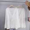 2025 Spring/Summer Women's Plus Size Chinese Crochet Sun Protection Cardigan