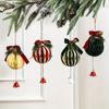 1Pc Christmas Honeycomb Bell Pendant Crafts Christmas Tree Decoration, Suitable for Outdoor Courtyard Festival Ceremony Decoration