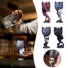 Dragon Wine Goblet Cat Chalice Cup Stainless Steel Resin Gothic Macabre Halloween Decorative Bar Whiskey Cocktail Drinking Glasses for Beer
