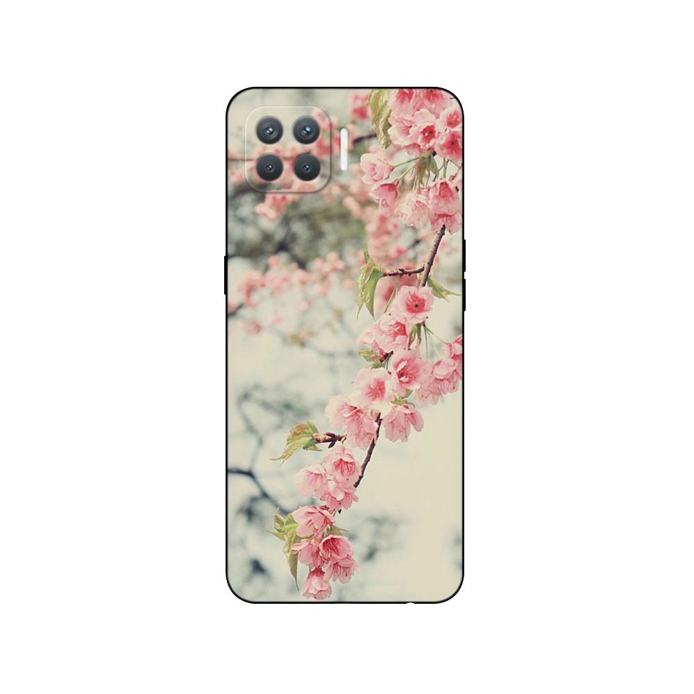 Силиконовый чехол для телефона Oppo Reno4 Lite, чехол для Oppo F17 Pro, задняя крышка Reno 4 lite, 6,43 дюйма, черный чехол из ТПУ, розовый аниме, космический автомобиль