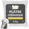 Plâtre Pour Moulage - Creative Deco - 3,5kg - Poudre De Céramique - Alginate - Idée Cadeau
