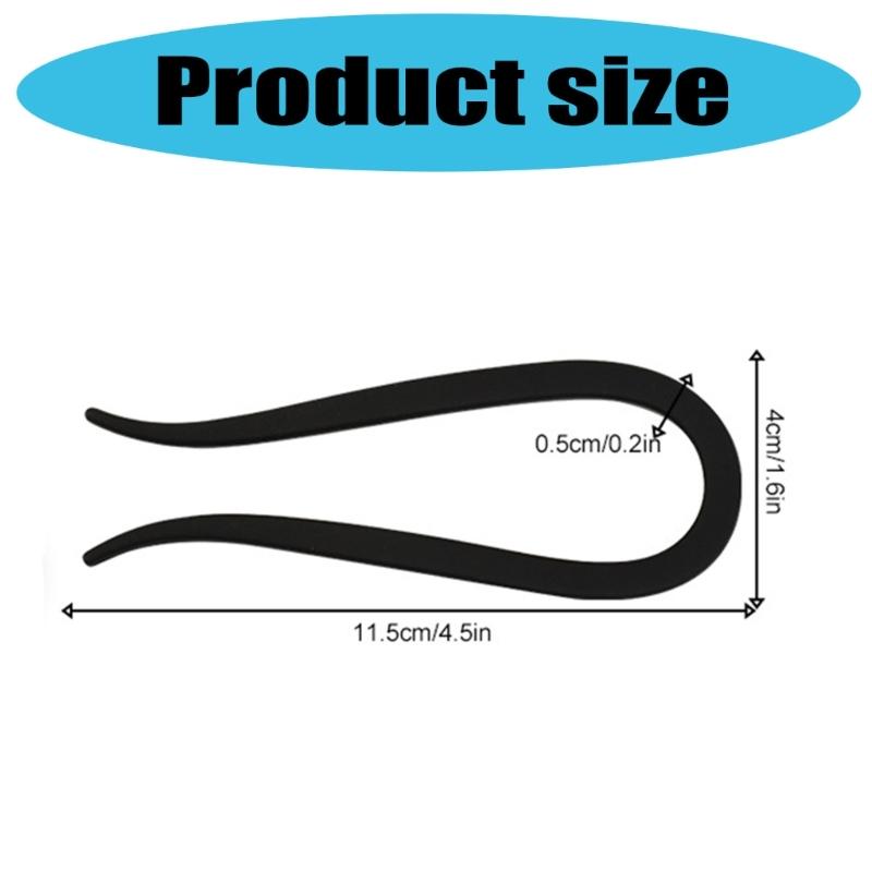 Стильная заколка для волос для женщин и девушек, дизайн в виде козьего рога, вилка для волос, палочки для волос, аксессуар для волос для причесок пучок, инструмент для укладки волос