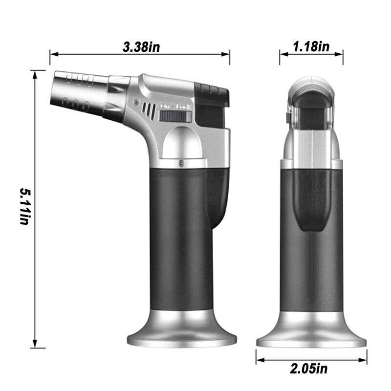 Welding, soldering and brazing tools; Refillable butane micro torch; Lighter
