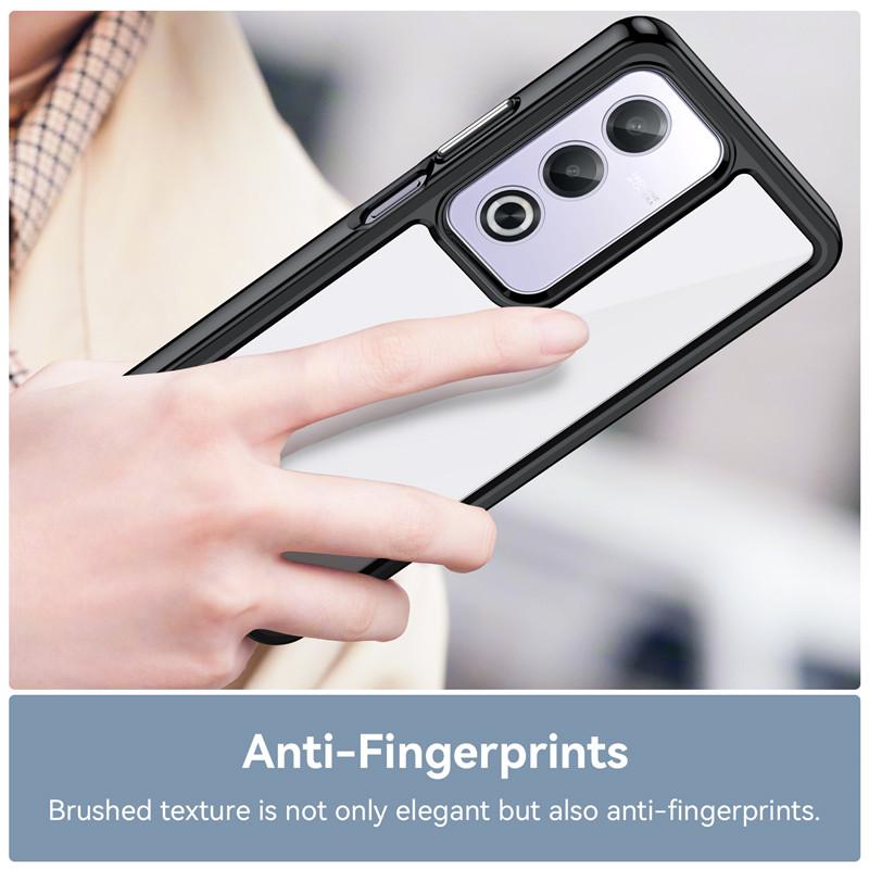 Для OPPO A80 5G Чехол для OPPO A80 5G Чехол 6,67 дюйма Цветной мягкий силиконовый прозрачный бампер для OPPO A80 5G