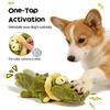 Electric Plush Dog Toy Vibrating Ball for Fun and Relaxation, Pet Interactive Toy