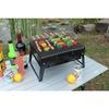 Charcoal Barbecue Grill, Foldable Barbecue, Portable, for Outdoor Cooking, Camping, Hiking, the [508]
