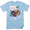 Littlest Pet Shop Вы шутите, котенок? Мужская футболка Светло-голубая Официально лицензированная Унисекс футболка