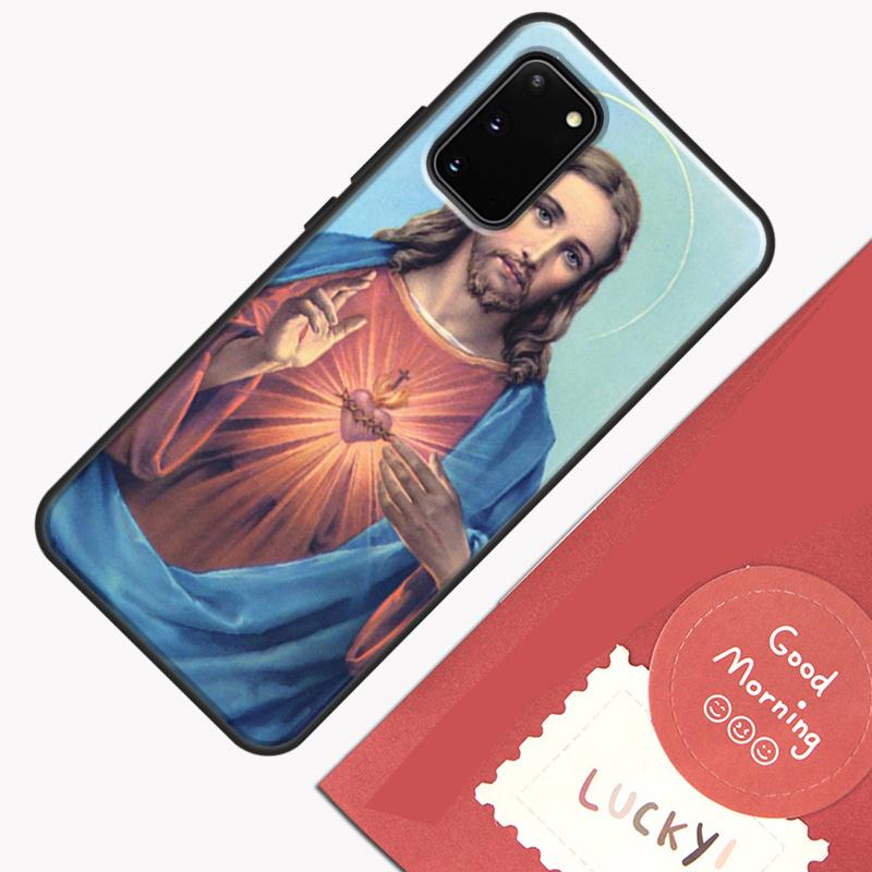 Чехол для телефона Христианский Бог Иисус Христос Для Samsung Galaxy S26 S25 Ultra S20 S21 S22 S23 S24 S10 Plus S25 FE Защитный корпус