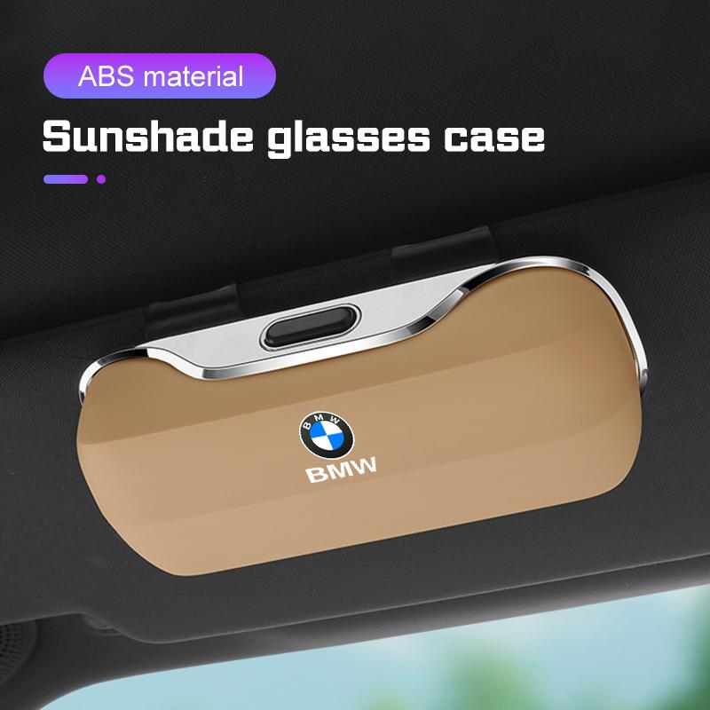 Visor Car Sunglasses Glasses Case Clip Holder Box Accessories for BMW E46 E60 E70 E90 E91 E92 F10 F40 G60 X3 X4 X5 X6 X7 RW6