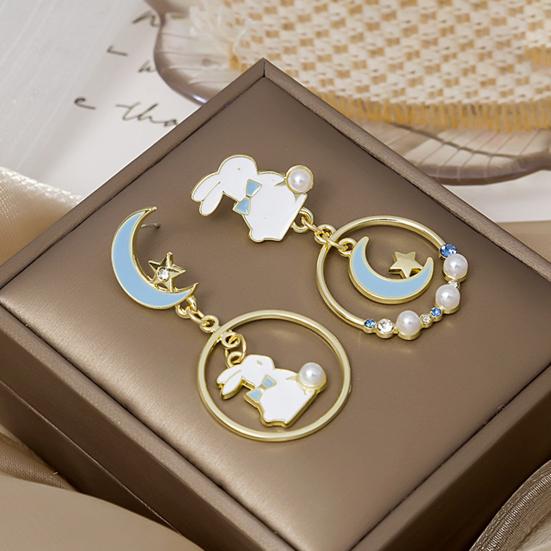 Стильные серьги-капли полые износостойкие декоративные