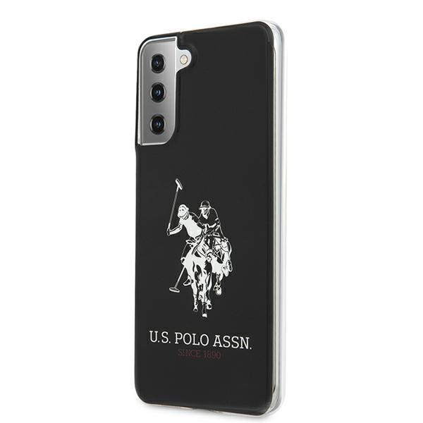 Etui do Samsung Galaxy S21 US Polo Shiny Big Logo Czarne