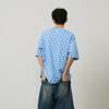 MLB SS24 T Shirt Unisex Sky Blue 3ATSM1143-07SBS