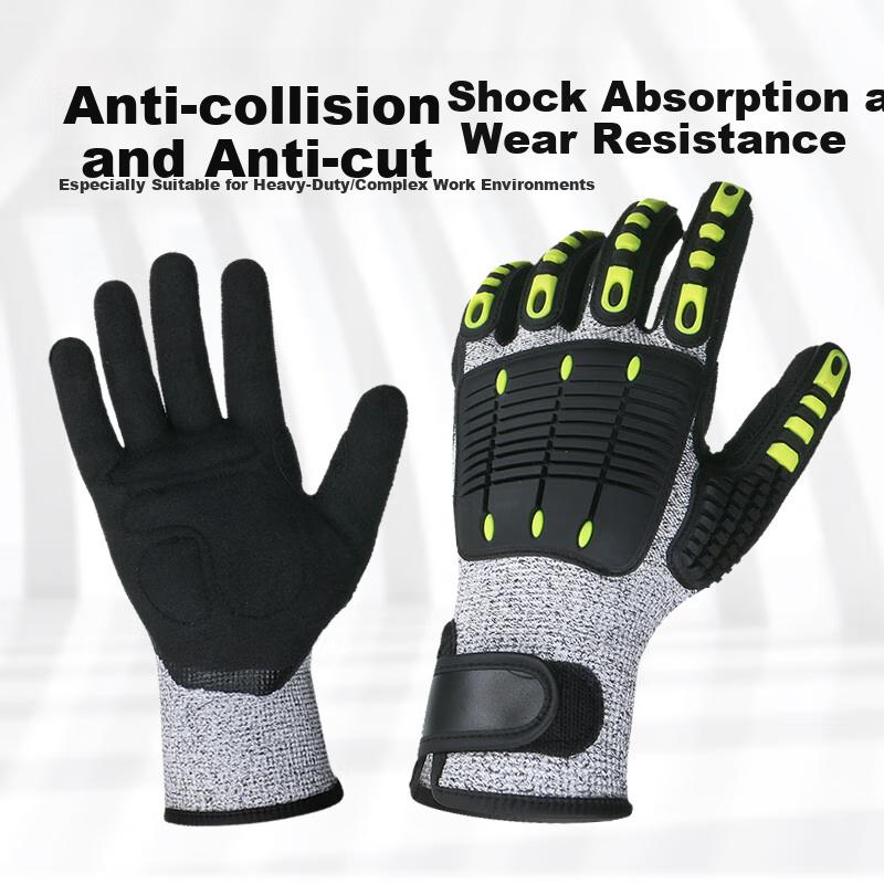 Touchscreen Level 5 Cut-Resistant Gloves, Protective Work Gloves, 1 Pair