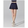 Женская узкая антибактериальная плиссированная юбка с высокой талией для бега, занятий фитнесом, йоги, тенниса, бадминтона, гольфа, короткая юбка