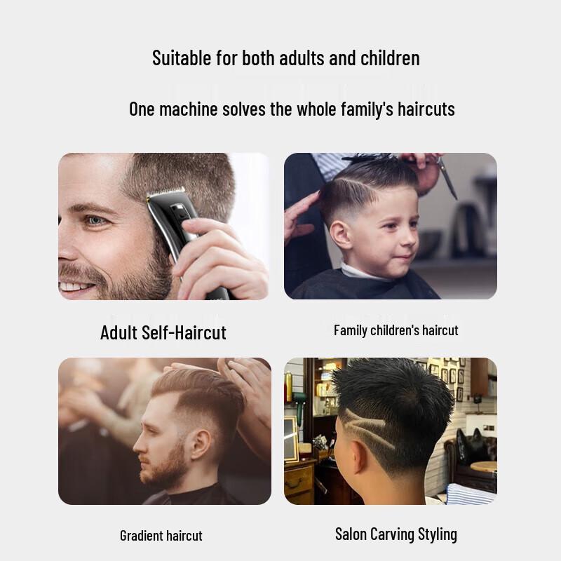 Электрическая машинка для стрижки волос Qiman QM2005