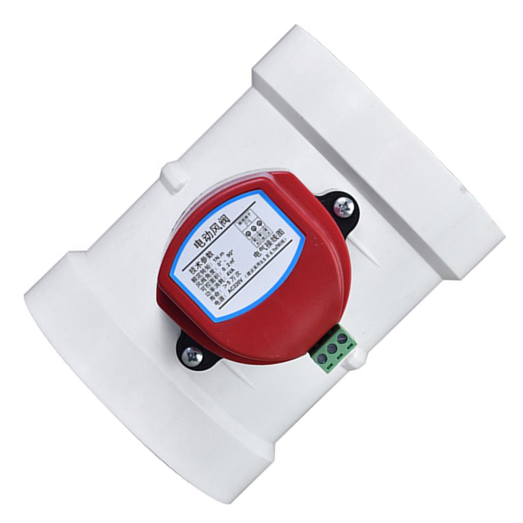 Portable Sturdy ABS Pipe Ventilation Control Valves Easy Installion and Disassemble 4MM Wall Household Accessory