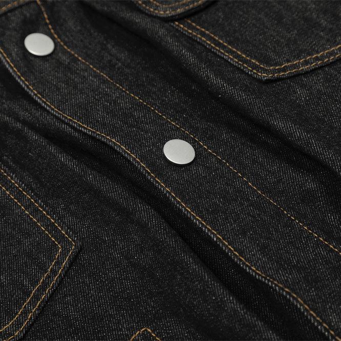 American Retro Men's Multi-Pocket Lapel Workwear Jacket - Trendy, Loose, Versatile Top