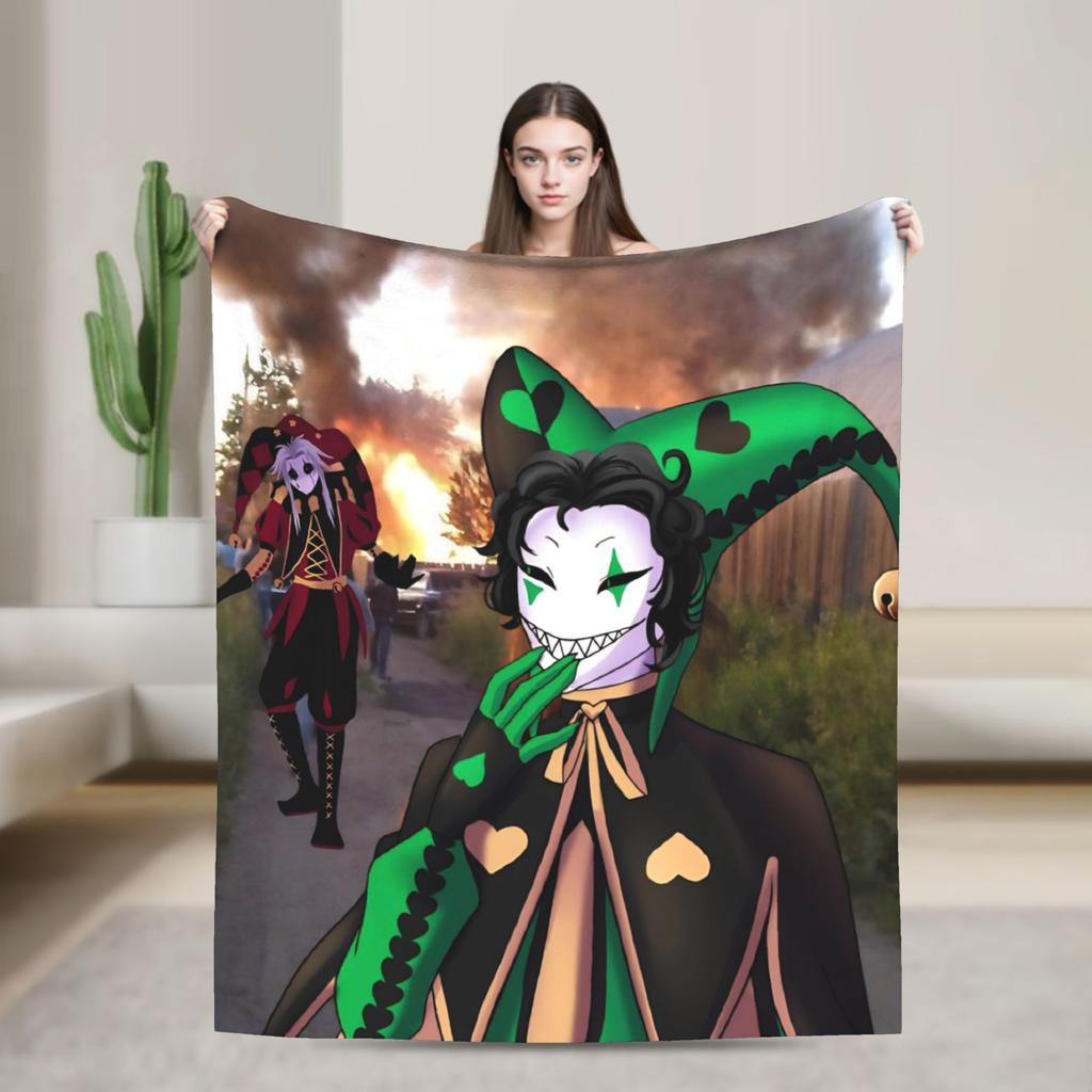 The Freak Circus Blanket Super Soft Cozy  Throw Blankets for Bed 50x60 Inch Multiple Sizes Bedspreads