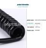 European Standard 3-Core Retractable Spring Extension Power Cord with Plug Socket