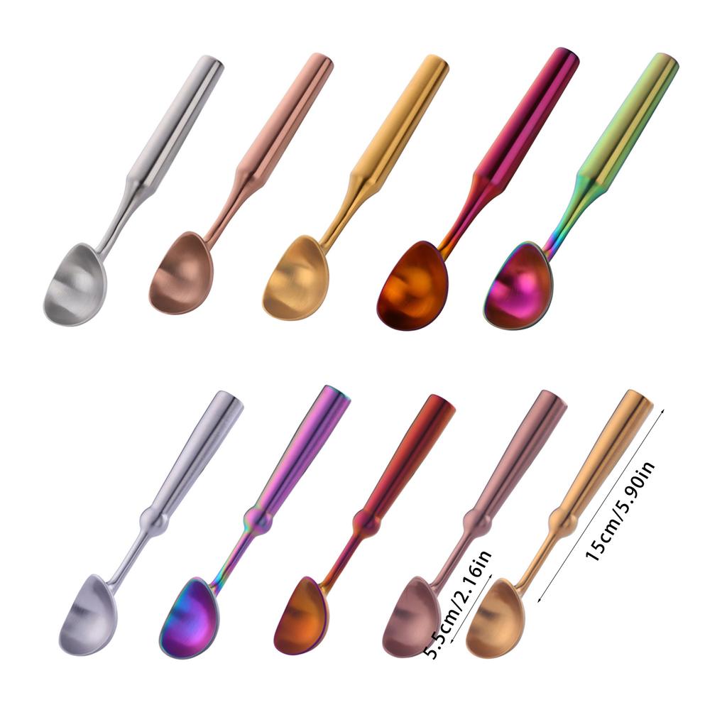 Эргономичный скребок для мороженого из нержавеющей стали, эффективный формирователь шариков мороженого с эргономичным дизайном для легкого зачерпывания