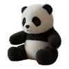 Adorable Plush Panda Study Buddy Desk Companion Soft Stuffed Animal Toy For Kids Learning Motivation Gift