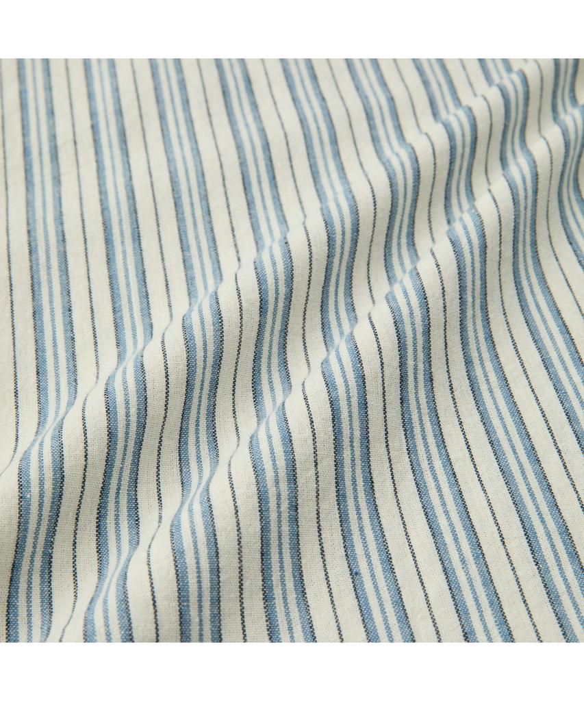 Silijeu Woodbird Wbbanks Striped Linen Shirt Sosfm26702Bul