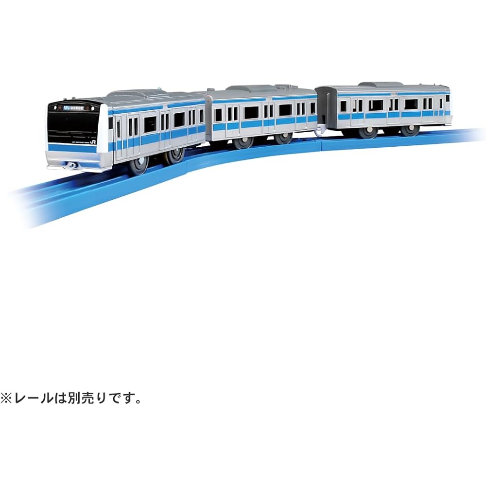 Plarail S-33 E233 Series Keihin Tohoku Line Toy Train Set with Realistic Design and Compatible Tracks