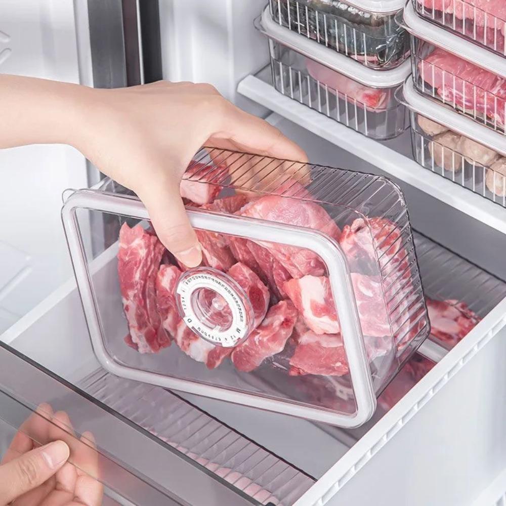 Fruits Meat Preservation Food Storage Containers Portable Kitchen Organizer  Kitchen Supplies