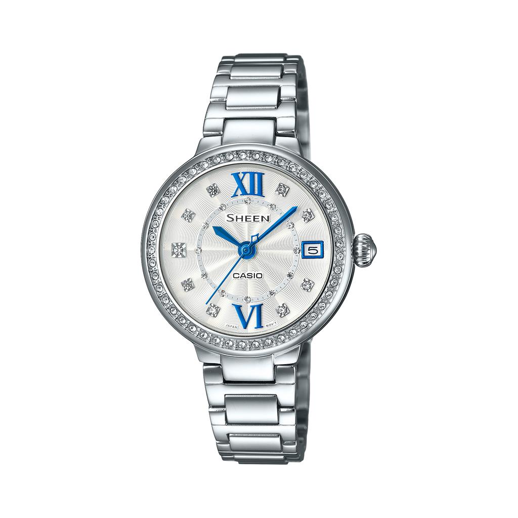 Casio Men's 50M Water Resistant Analog Quartz Watch SHE-4517D-7A