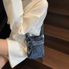 Denim Mini Mobile Phone Bag Commuter Small Bag Women Crossbody Bag