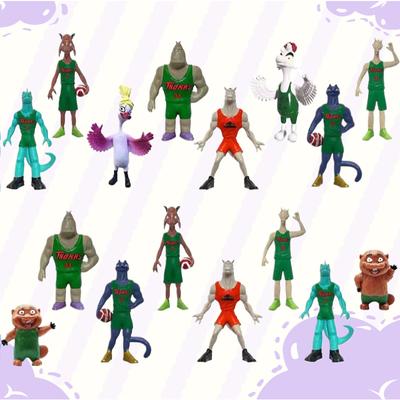Мультяшная Команда Чудес Аниме Фигурки GOAT Косплей Экшн-Фигурка ПВХ Настольная Статуэтка Украшение Коллекционная Игрушка Подарок для Детей
