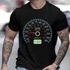 Men 30th Birthday T-Shirt 21st/30th/50th/60th/70th/80th Speedometer Birthday Party Male Loose Tee 30th Speedometer Birthday Gift