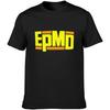 Хип-хоп футболка унисекс с логотипом EPMD, круглым вырезом, коротким рукавом, 100% хлопок