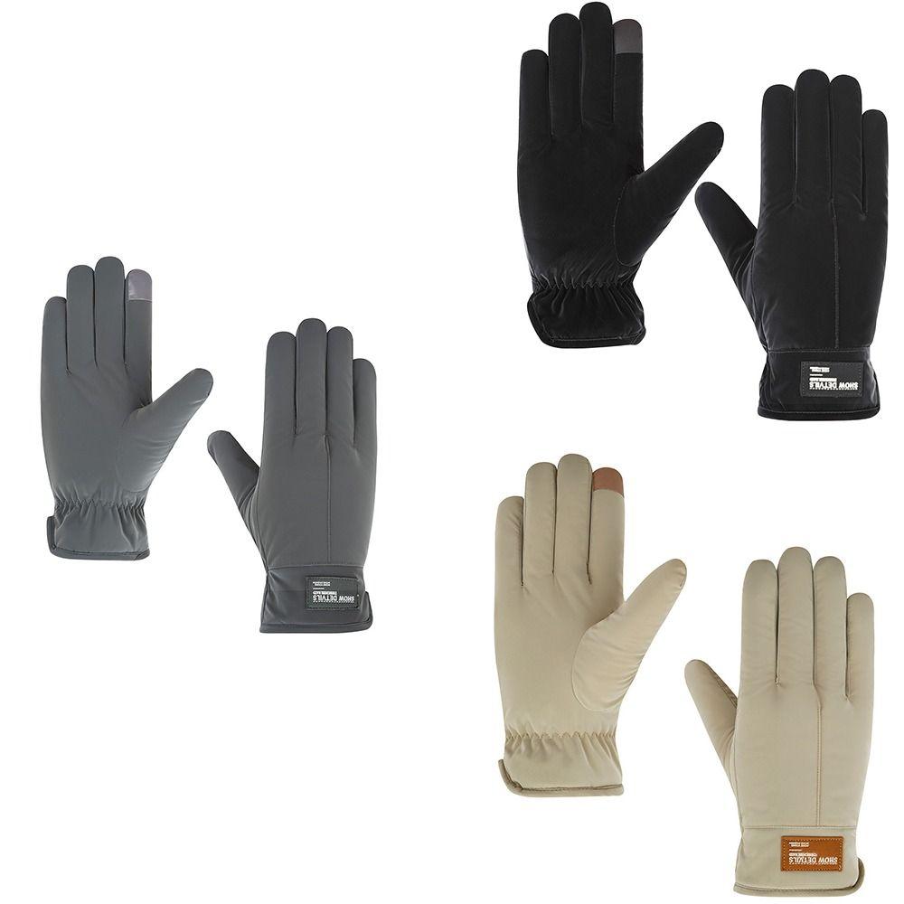 Windproof Men Skiing Gloves Cycling Mittens Elastic Snowboard Gloves Hiking