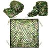Woodland Camo Netting, Camouflage Tarp Netting, Military Duck Blind, Army Sunshade Mesh, Fence Canopy Net, Covering, Photograph, Camping