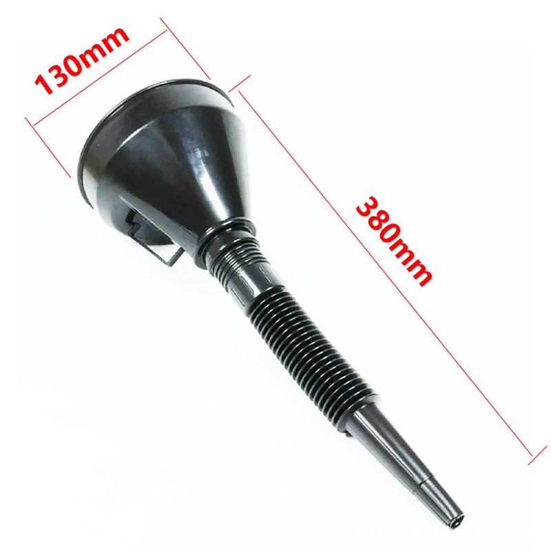 Заправочная воронка 2-в-1 с сетчатым фильтром для бензина, дизельного топлива