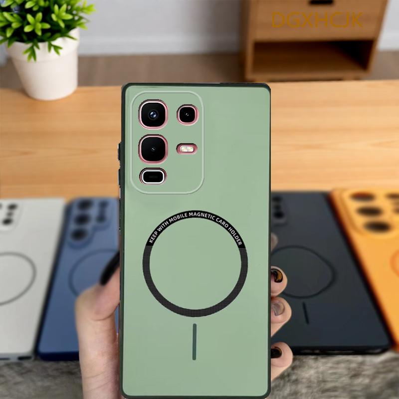 Для Infinix Note 50s Чехол для телефона Infinix Note 50X Infinix Note 50 Pro+ Note 50 Чехол Цветной магнитный жесткий Силиконовая задняя крышка