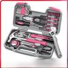 Pink Multi-Function Home Repair Tool Set: Hand Tool Gift Kit