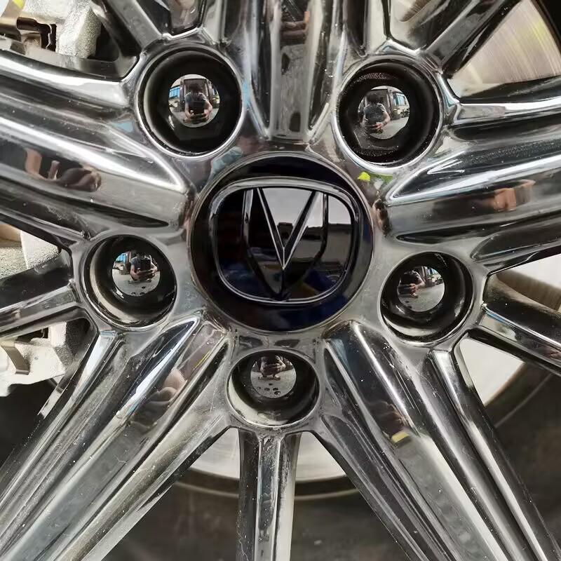 Черные заглушки и чехлы на руль для логотипа автомобиля Changan UNIV