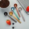 Kitchen Measuring Spoon Stainless Steel Coffee Scoop 15ml 30ml Tablespoon Milk Powder Spice Measure Spoon Metal Measuring Tools