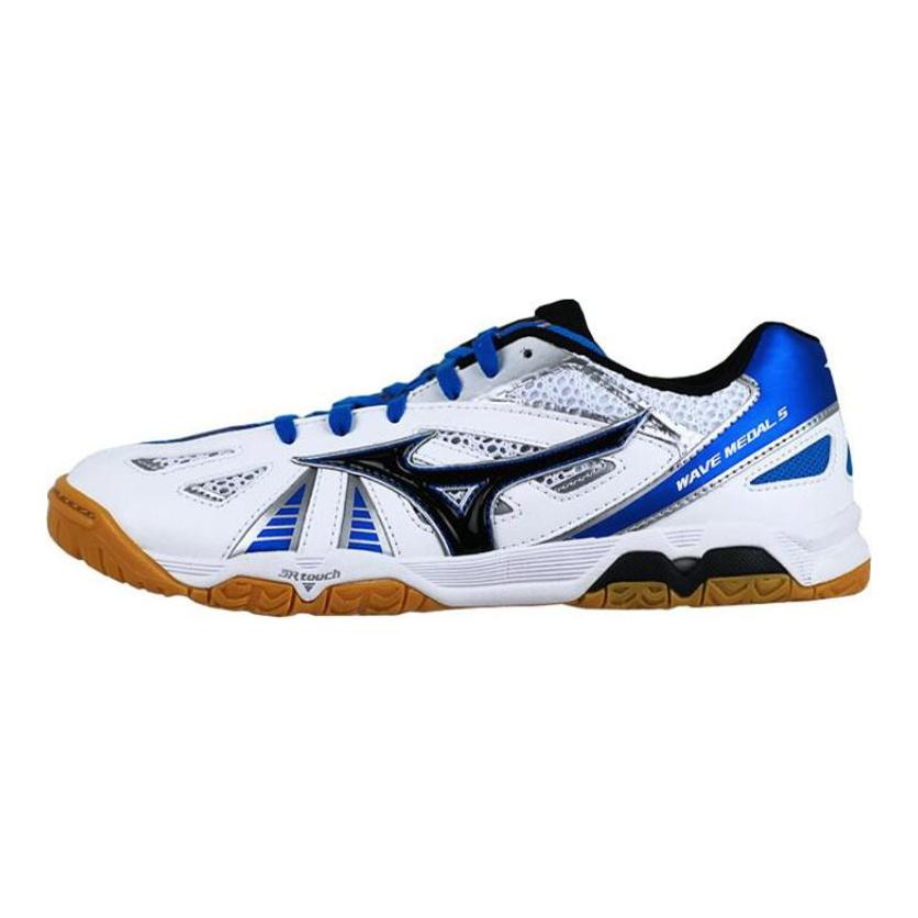 Mizuno Кроссовки для тренировок с низким верхом Унисекс Бело-синие 81GA151514