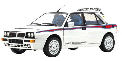 Kyosho Оригинальная Lancia Delta HF Integrale Integrale 6 Белый Готовый продукт KY8344E 1/18