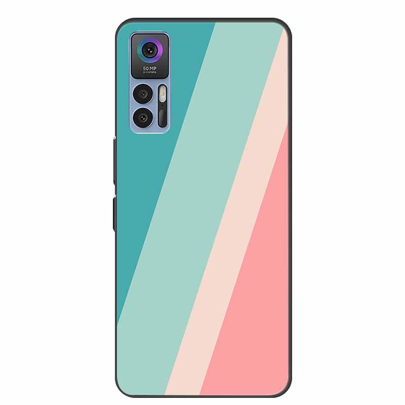 Для TCL 30 Plus Чехол Роскошный Мягкий Силиконовый Задний Чехол Чехол для Телефона для TCL 30 SE Чехол TCL 30 5G для TCL 30+ Защитный Чехол T676J Fundas