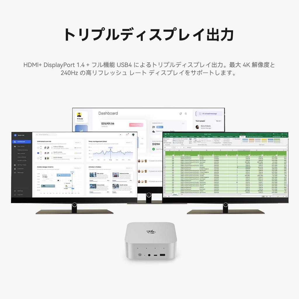 Мини-ПК Beelink SER9 AMD Ryzen AI 9 365 до 32 ГБ 1 ТБ PCIe Мини-игровой 4K Тройной ПК, (10 ядер/20 потоков 5,0 ГГц), LPDDR5X, 4.0 SSD, ПК, Дисплей, HDMI/DP/USB 4/2.5G