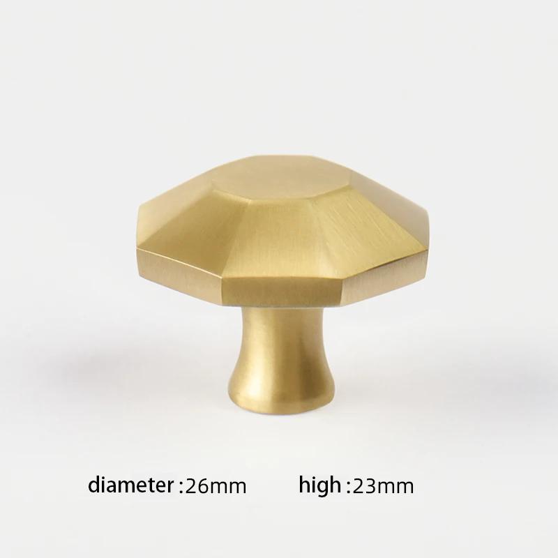 Round Brass Dresser Knobs Drawer Handle Cabinet Door Handle Antique Antique Kitchen furniture Hardware Knob Kitchen Handles