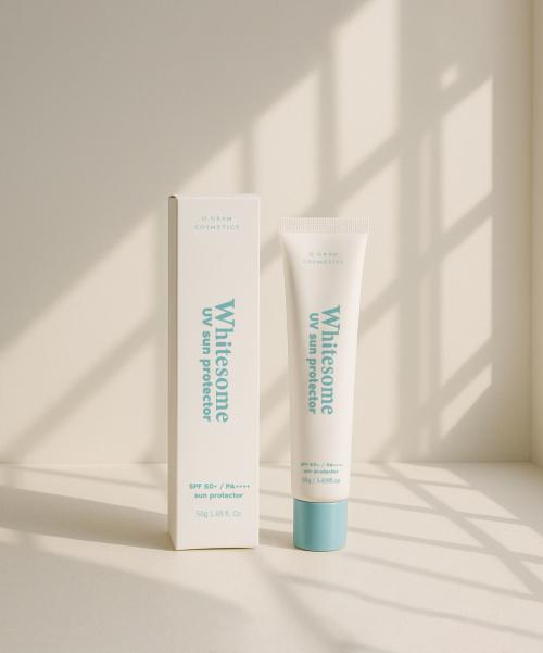 [OGRAM COSMETICS] Осветляющий УФ-защитный крем