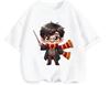 Fashion Street Style Harry Potter T Shirt Lightweight Summer Casual Round Neck Short Sleeve Apparel For Kids 3 14